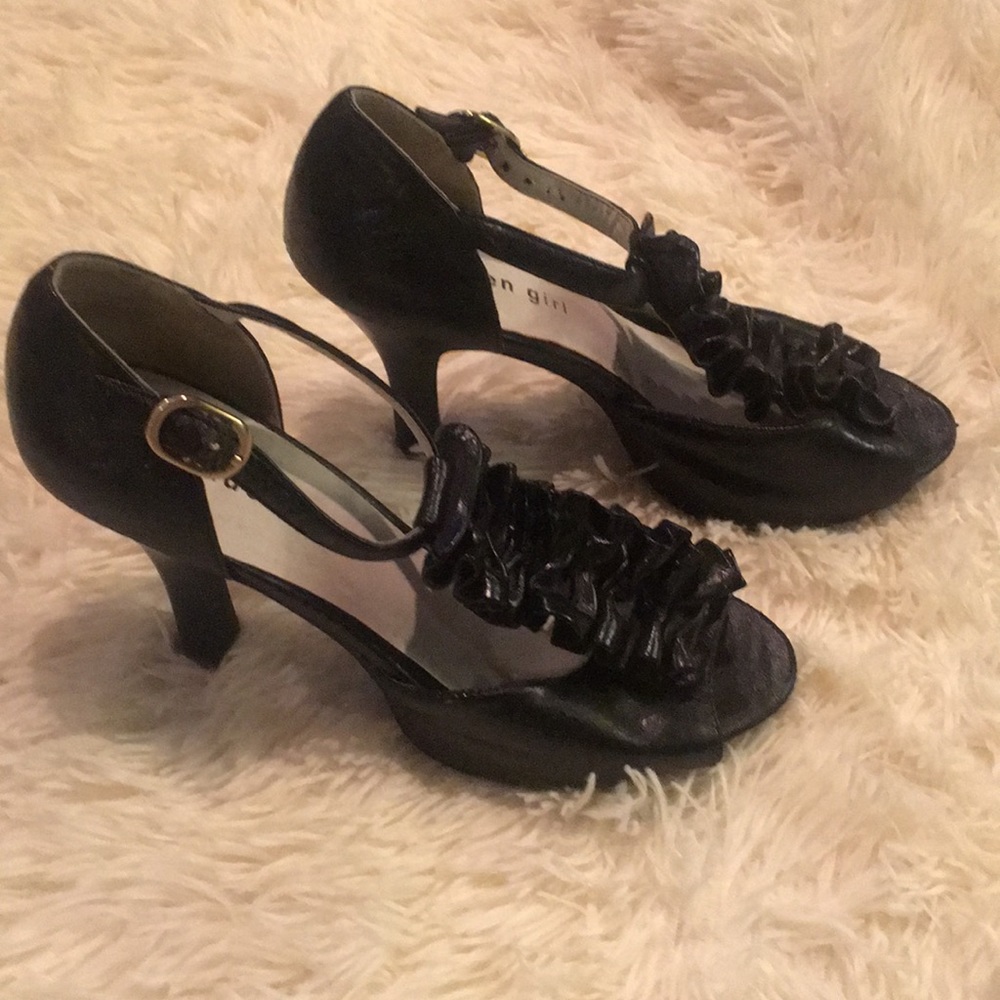 Madden girl open toe heels